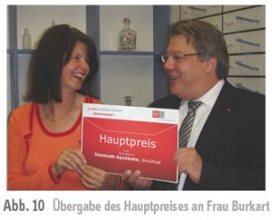 �bergabe Hauptpreis