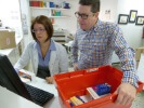 PHARMA PRIVAT vor Ort 2017: Großhandelschefs in der Apotheke aktiv