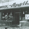 Frühere Außenansicht der Apotheke