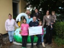 Max Jenne spendet an die KinderTafel Neumünster Max Jenne Spendenübergabe KinderTafel