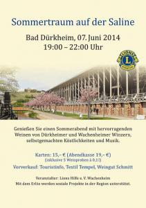 Plakat Sommertraum
